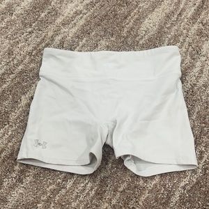 White Under Armor Spandex